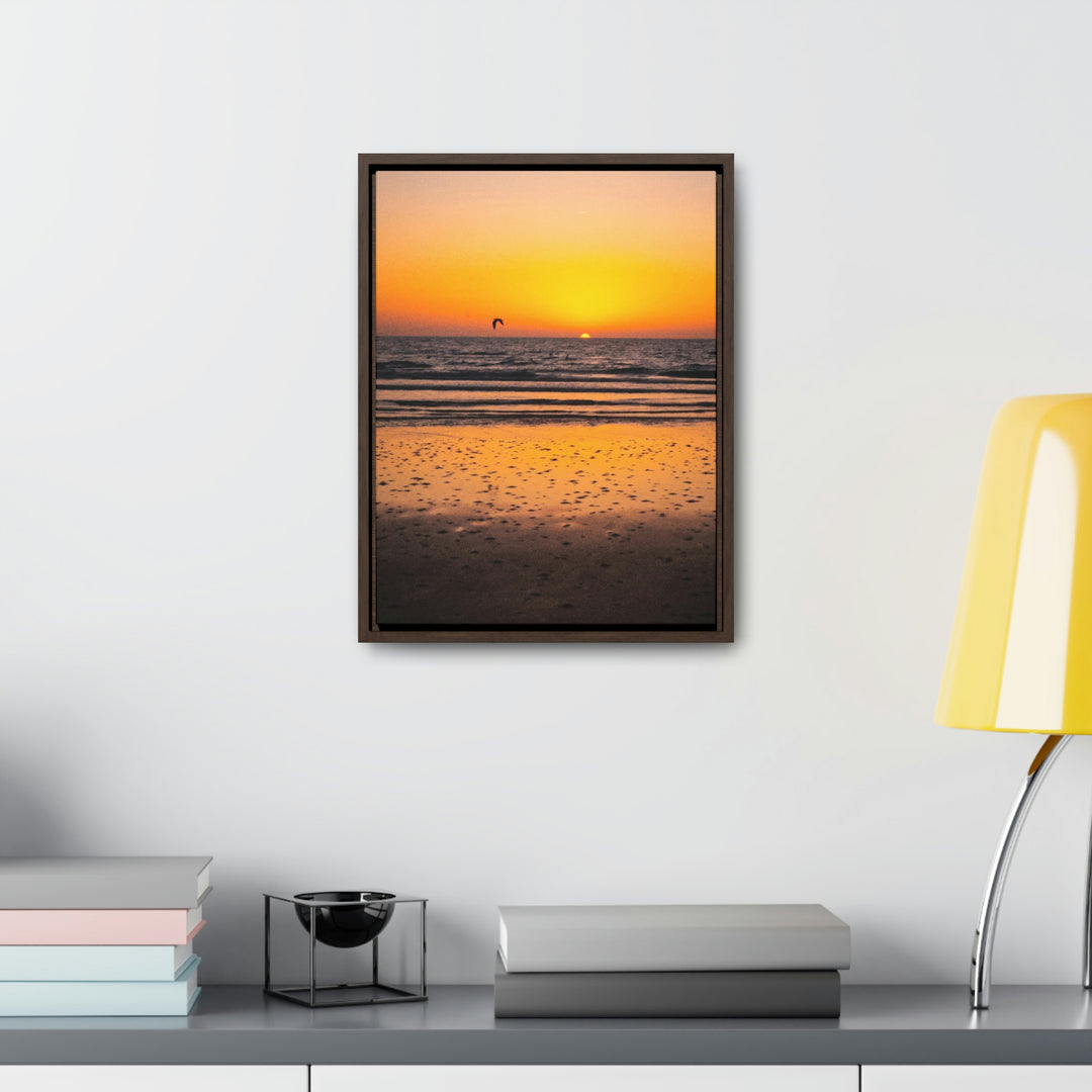 Sunrise on the Sea - Canvas with Frame