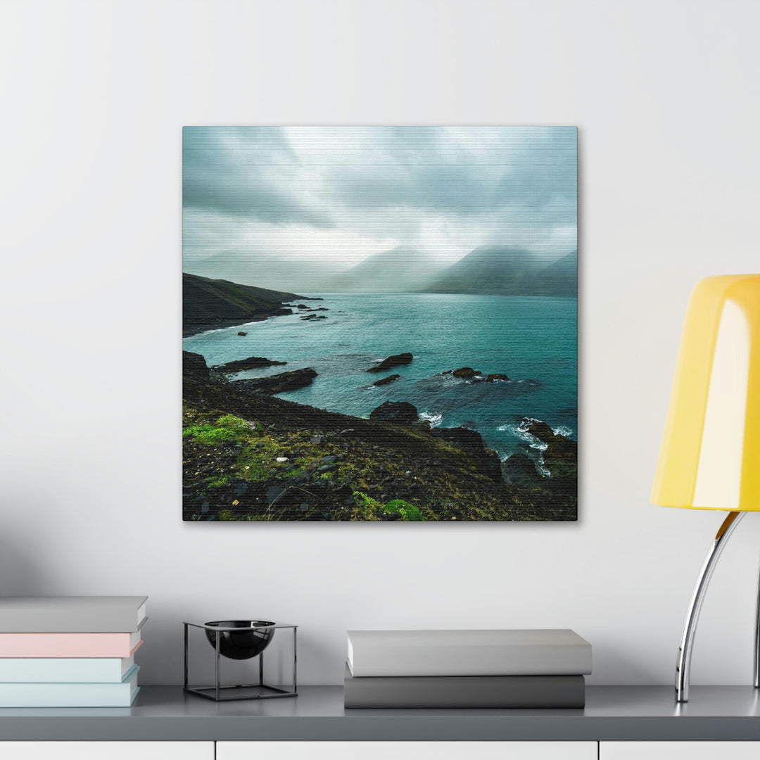 Mystical Mountain View - Canvas