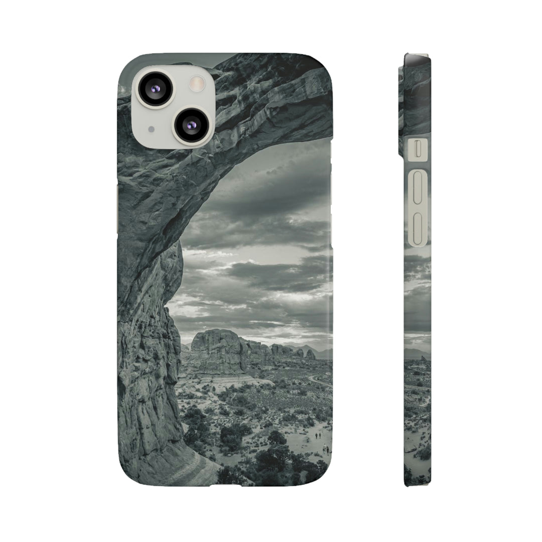 Natural Frames Part 2 in Black and White - Phone Case