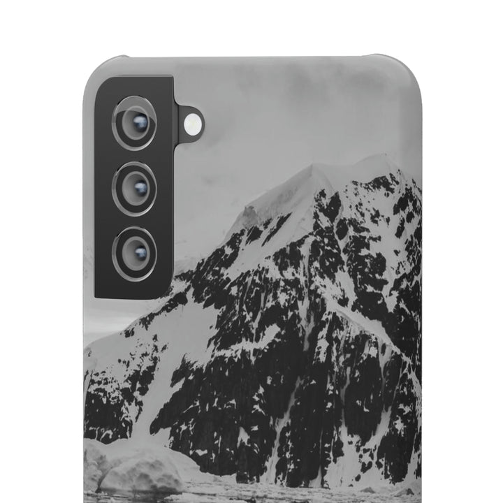 Reflected Calm in Black and White - Phone Case