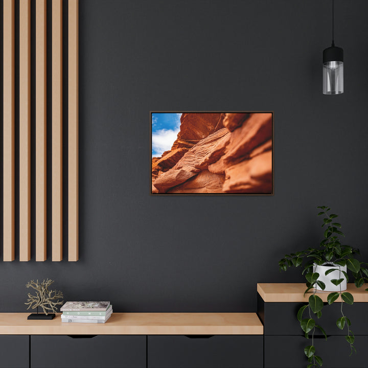 Layers of Rock - Canvas with Frame