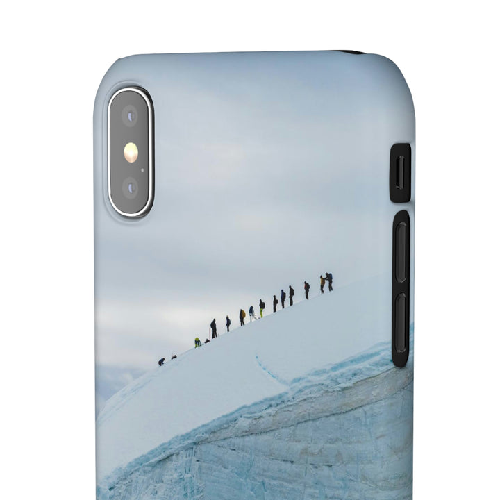 Preparing for the Climb - Phone Case