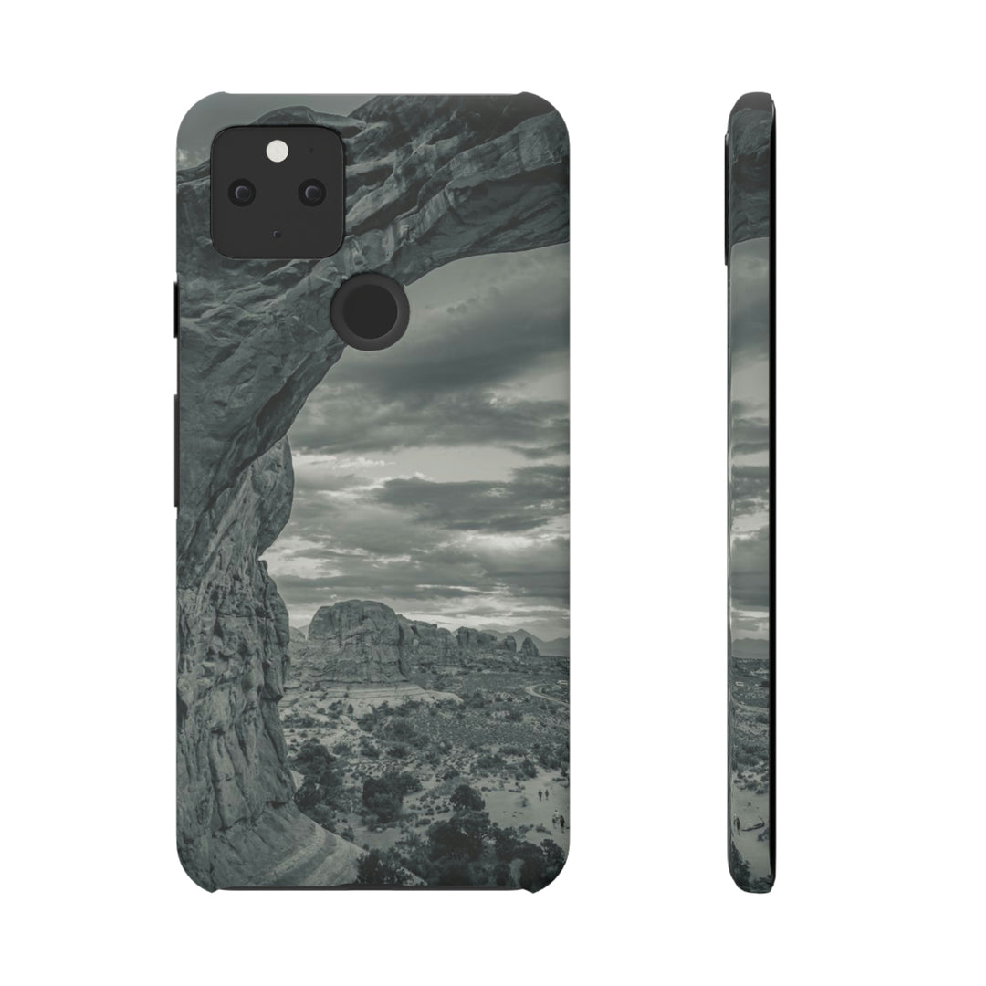 Natural Frames Part 2 in Black and White - Phone Case