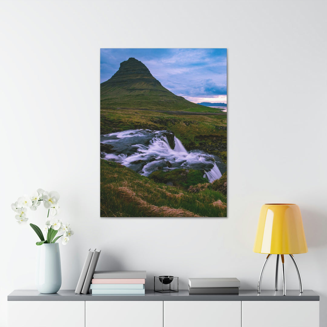 An Icelandic Sunset - Canvas