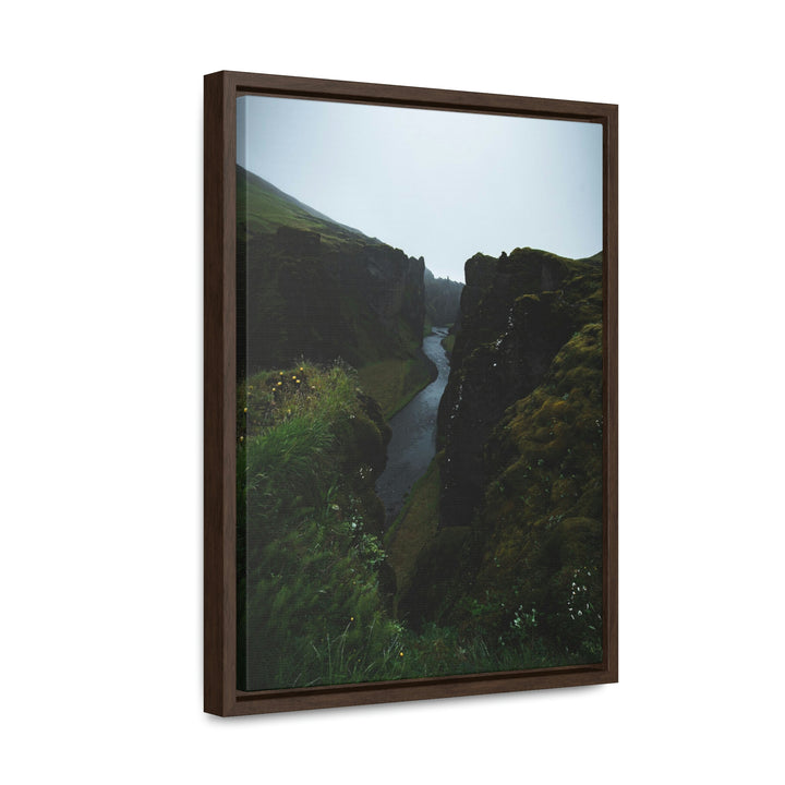 A View of the River - Canvas with Frame