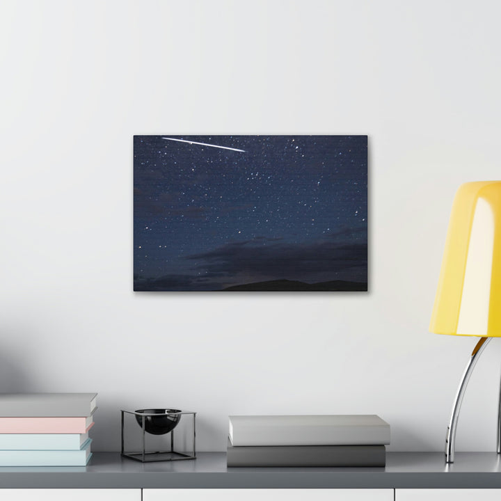 Starlink Above the Canyon - Canvas