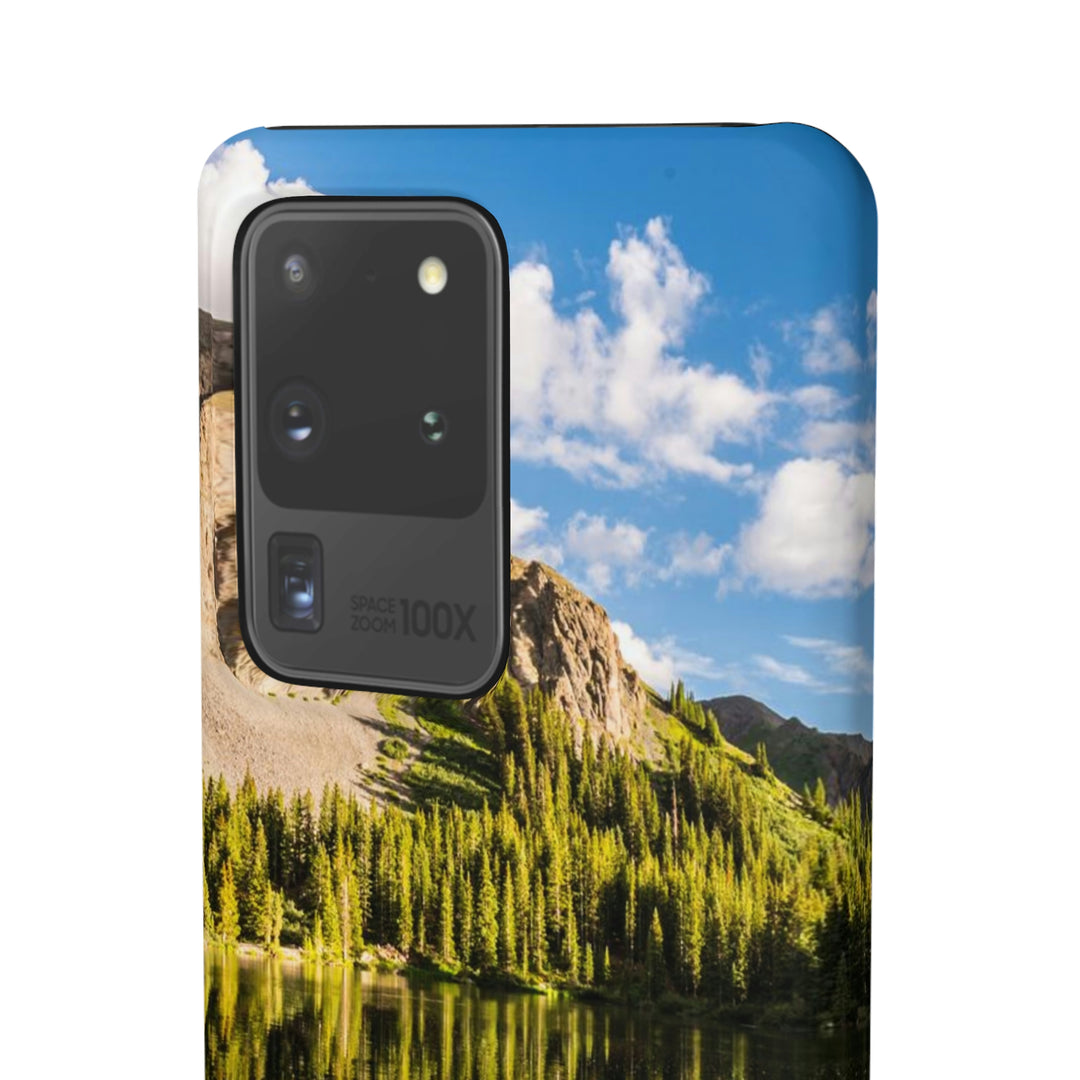 Mountain Scene Reflected - Phone Case