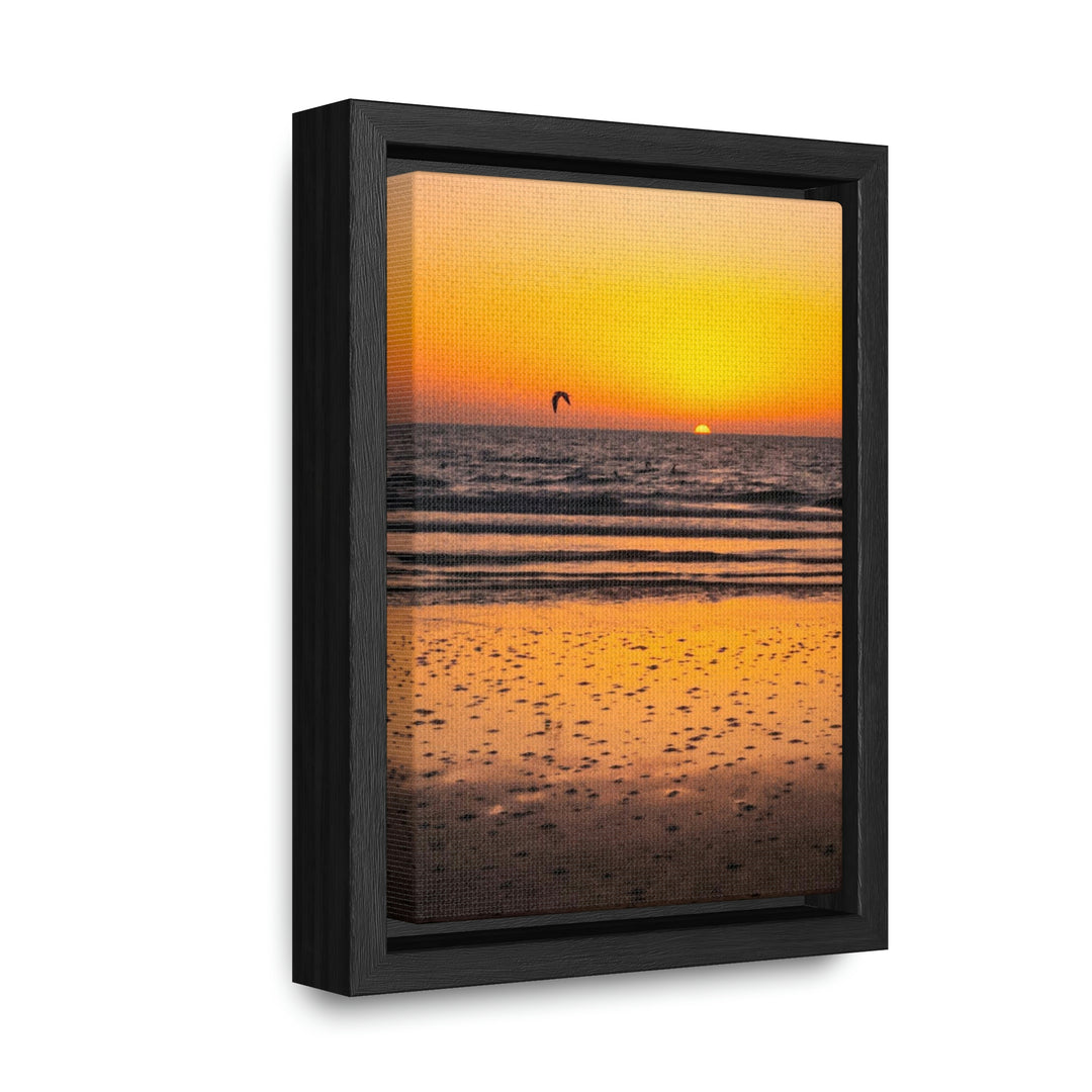 Sunrise on the Sea - Canvas with Frame