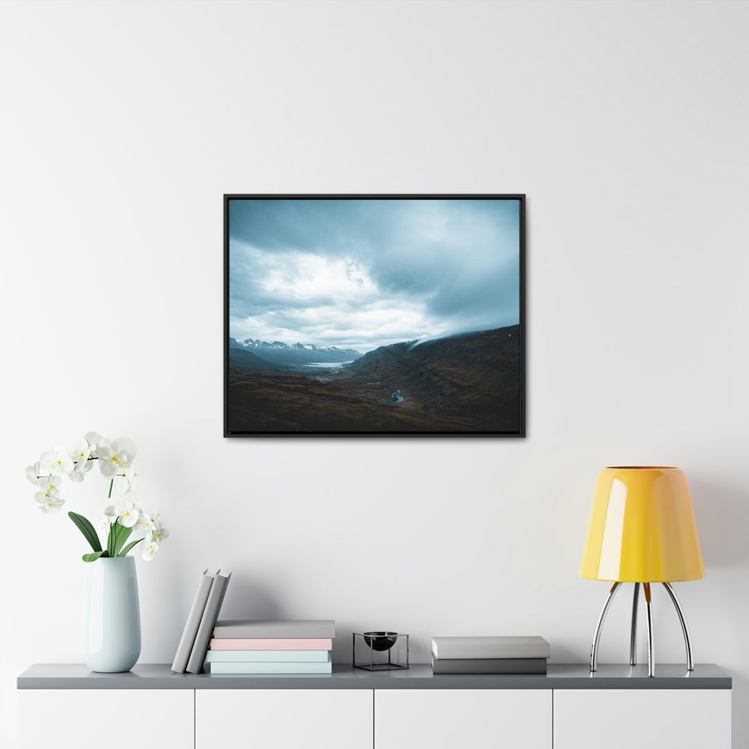 Icelandic Scene - Canvas with Frame