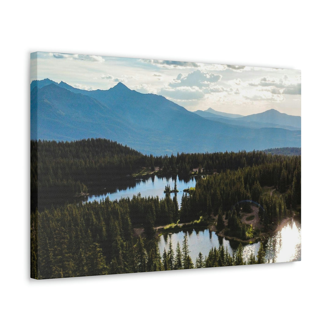 Cool Mountain Lakes - Canvas