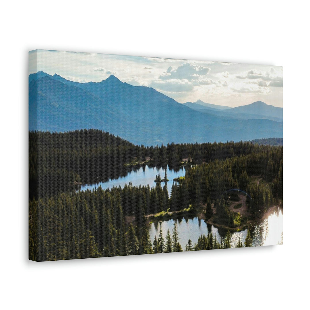 Cool Mountain Lakes - Canvas