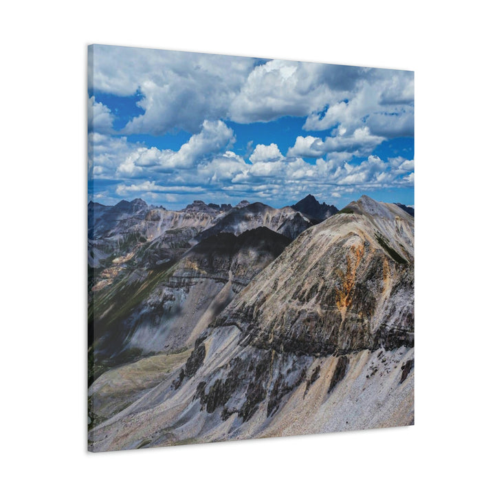 Imogene Pass From the Air - Canvas