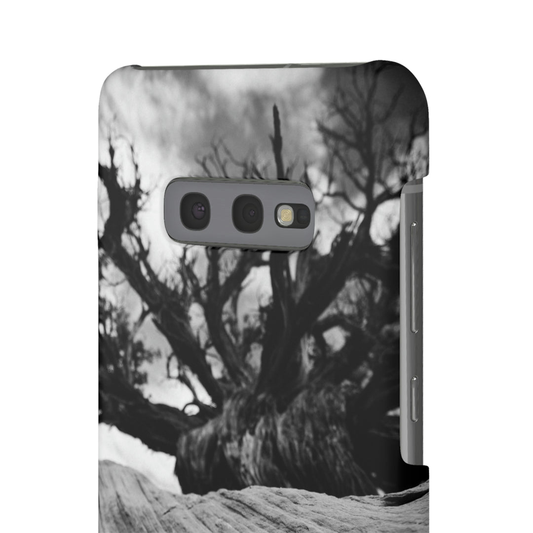 Desert Reach in Black and White - Phone Case