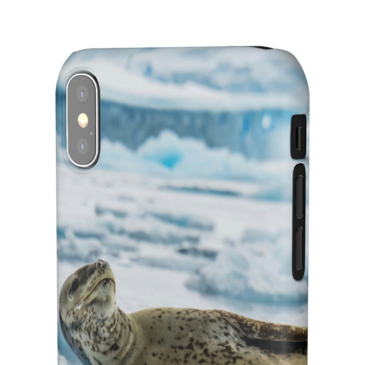 Leopard Seal Relaxing - Phone Case