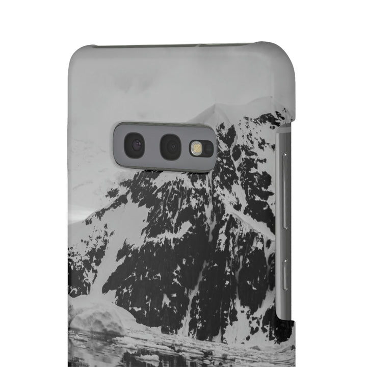 Reflected Calm in Black and White - Phone Case