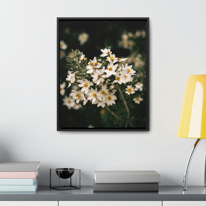 A Touch of White - Canvas with Frame