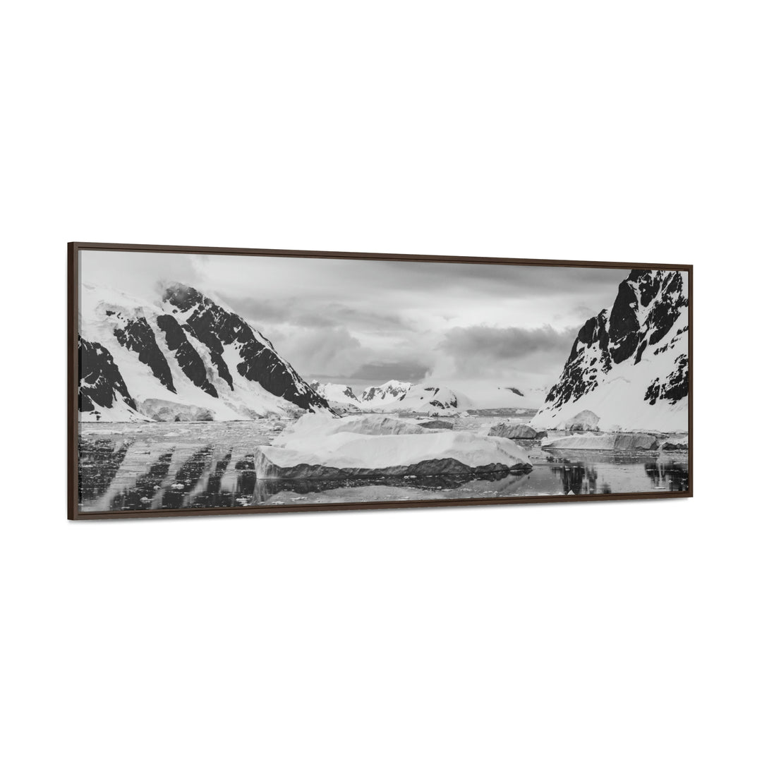 A Still Day in Black and White - Canvas with Frame