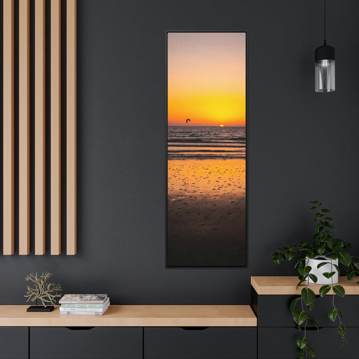 Sunrise on the Sea - Canvas with Frame