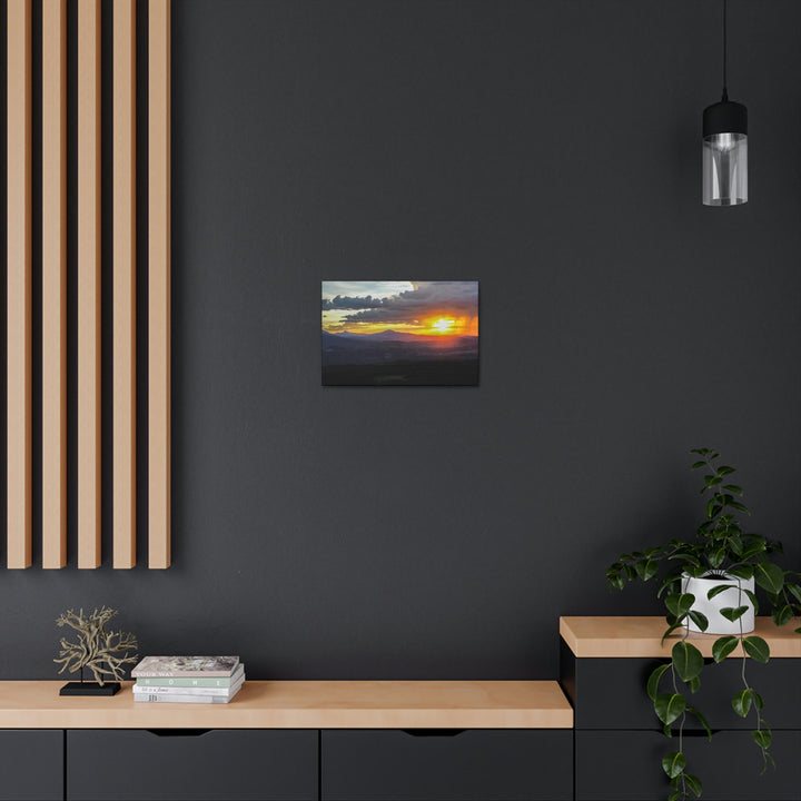 Rainy Sunset - Canvas