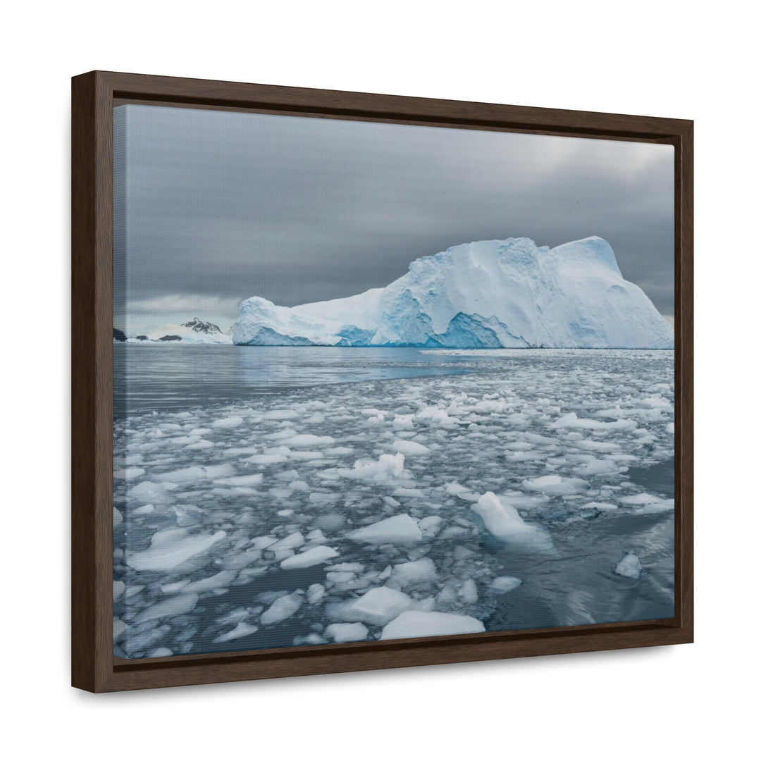 Lane of Ice - Canvas with Frame