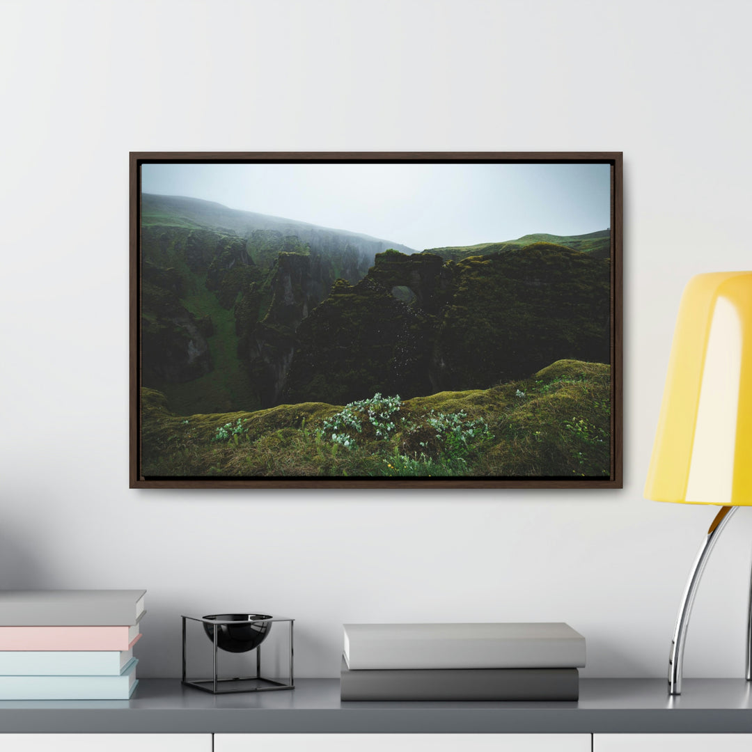 Mystical Canyon - Canvas with Frame