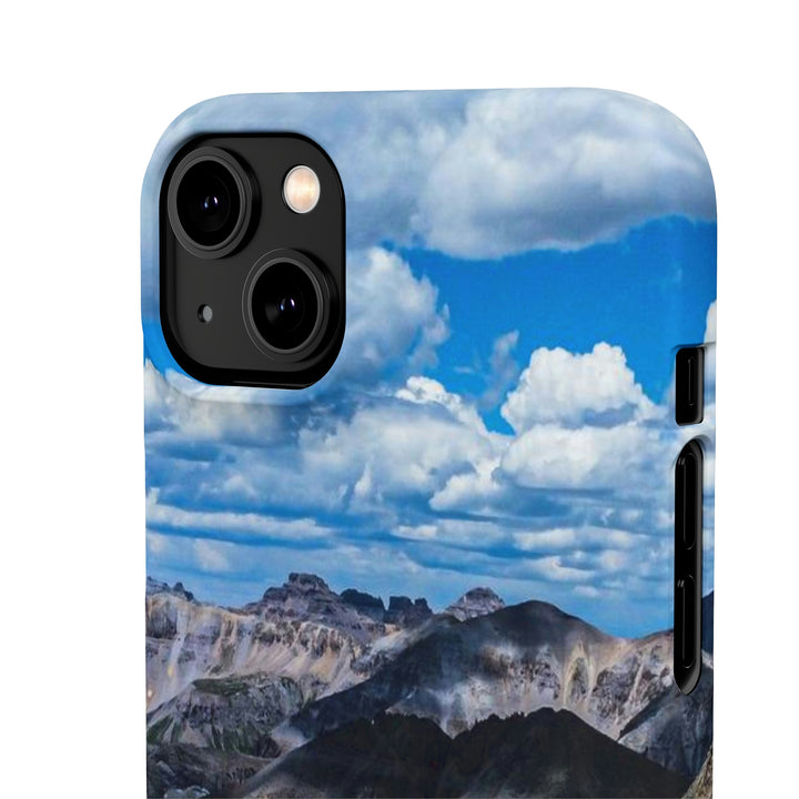 Imogene Pass From the Air - Phone Case