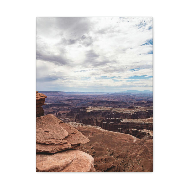 The Canyon Below - Canvas