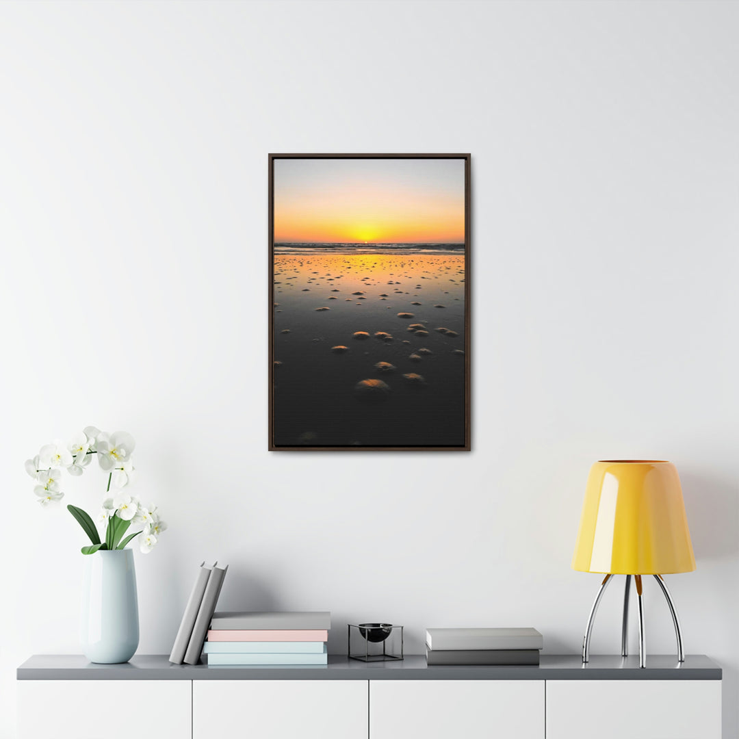 Burrows at Sunrise - Canvas with Frame