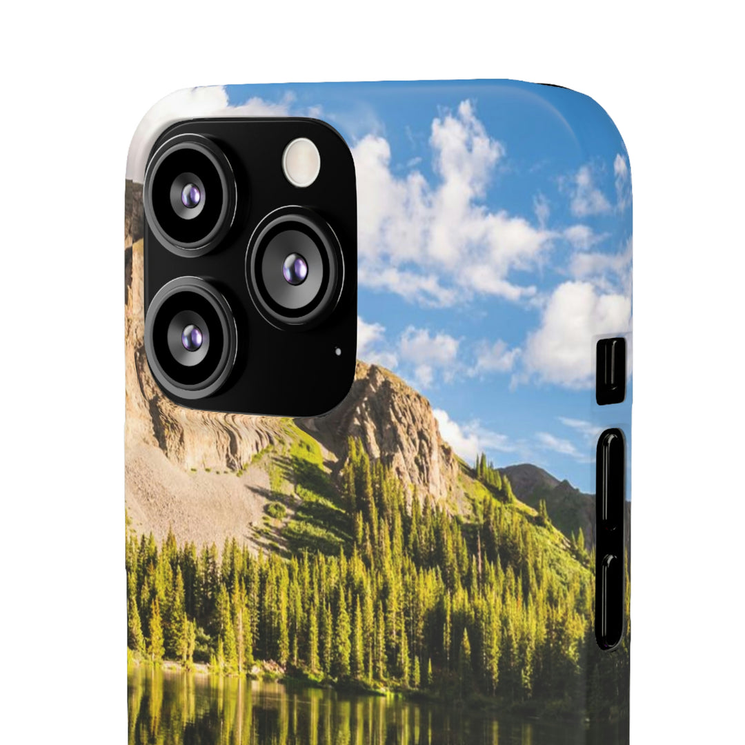 Mountain Scene Reflected - Phone Case