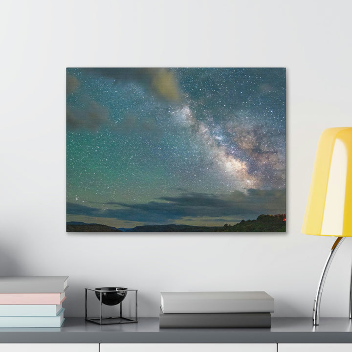 Milky Way Through the Clouds Part 1 - Canvas