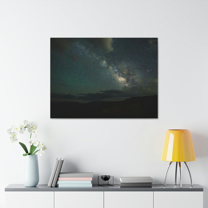 Milky Way Through the Clouds Part 2 - Canvas