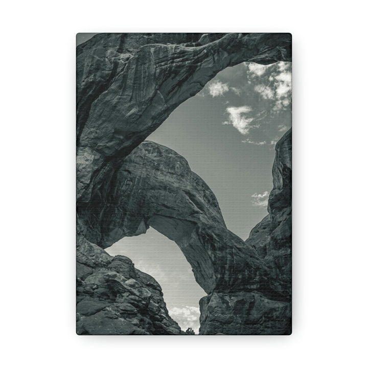 Natural Frames Part 4 in Black and White - Canvas