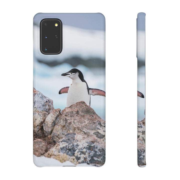 Stretched Penguin - Phone Case