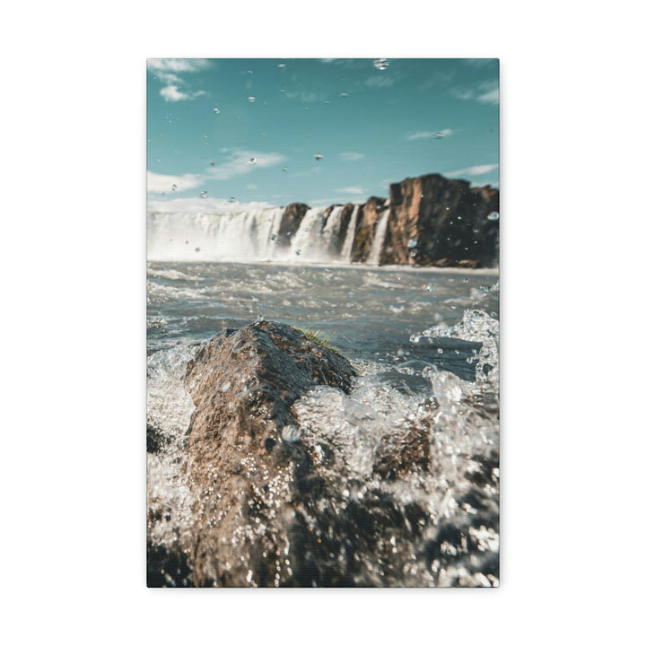 Goðafoss Splash - Canvas