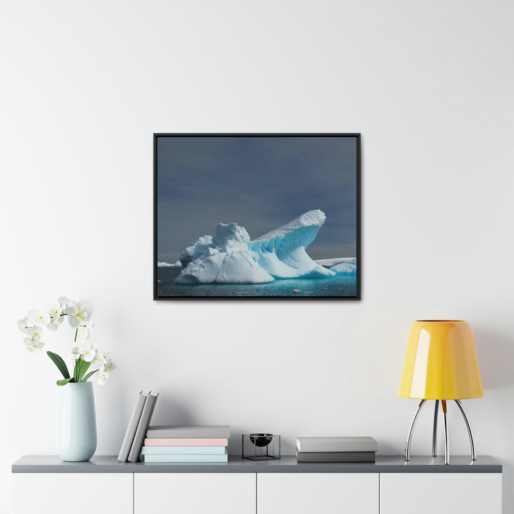 The Angles of an Iceberg - Canvas with Frame