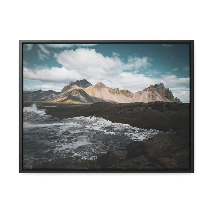 Crashing Sea - Canvas with Frame