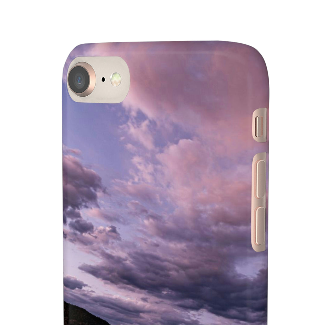 Painted Wall at Sunset Part 3 - Phone Case