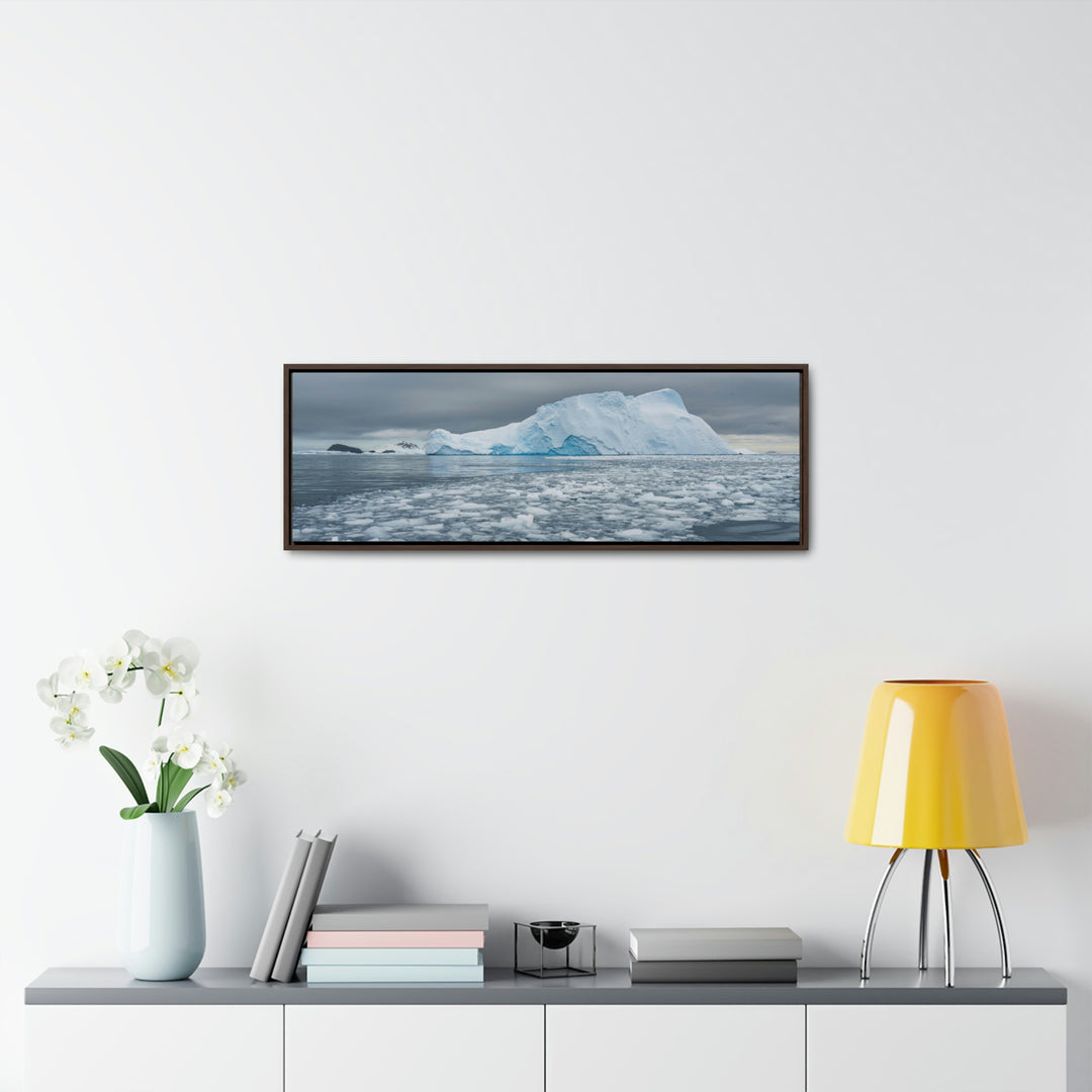 Lane of Ice - Canvas with Frame