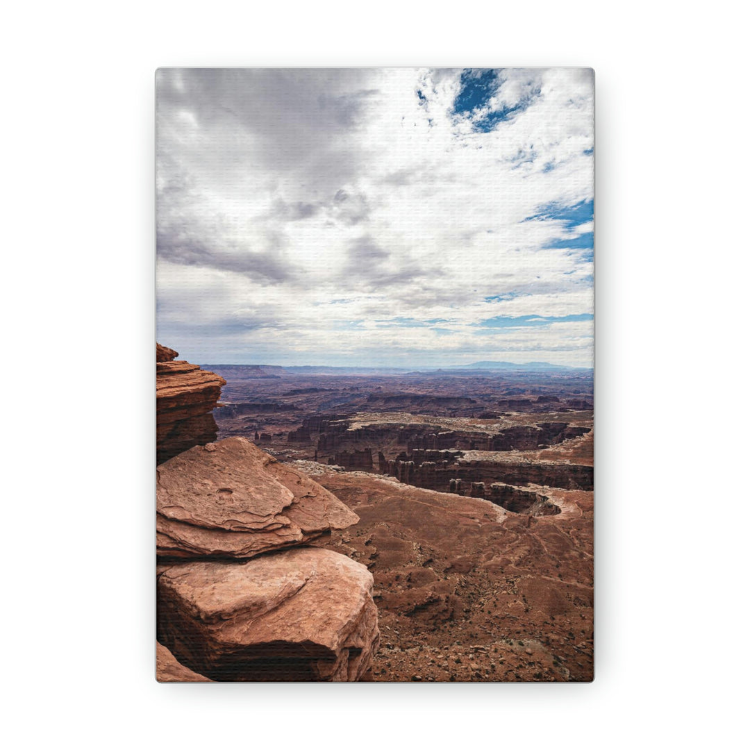 The Canyon Below - Canvas