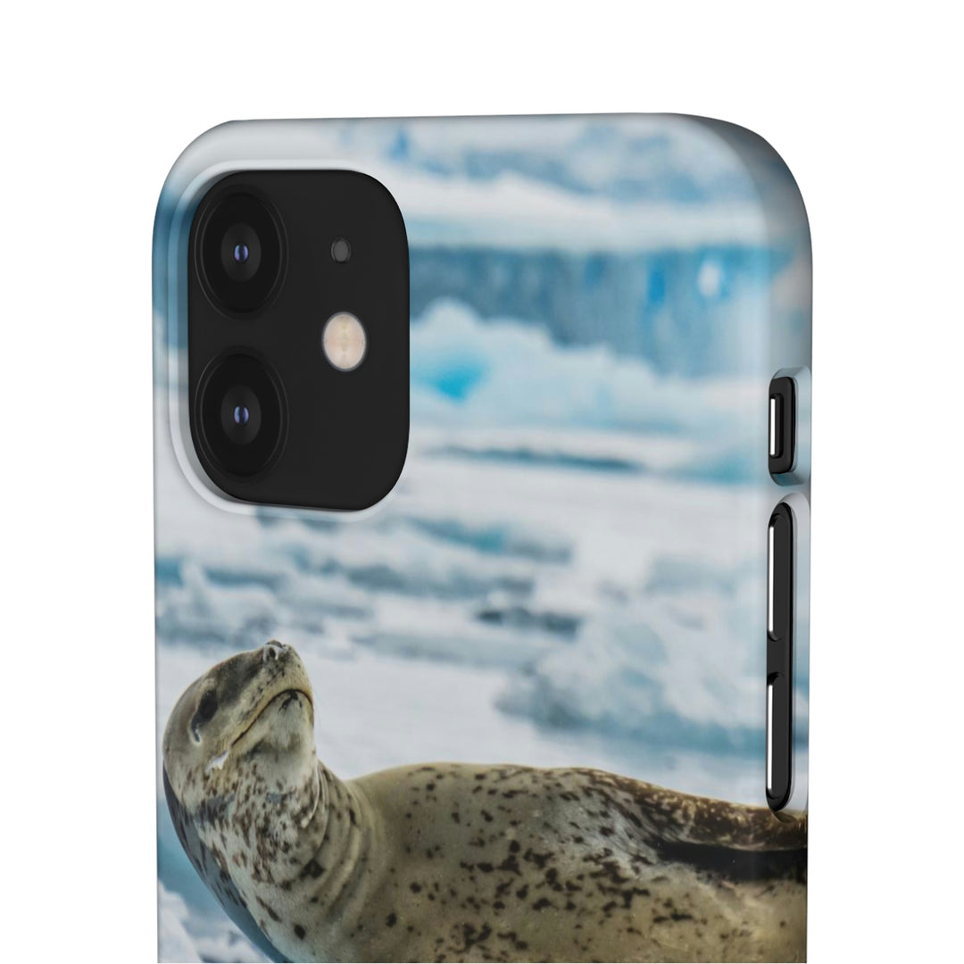 Leopard Seal Relaxing - Phone Case