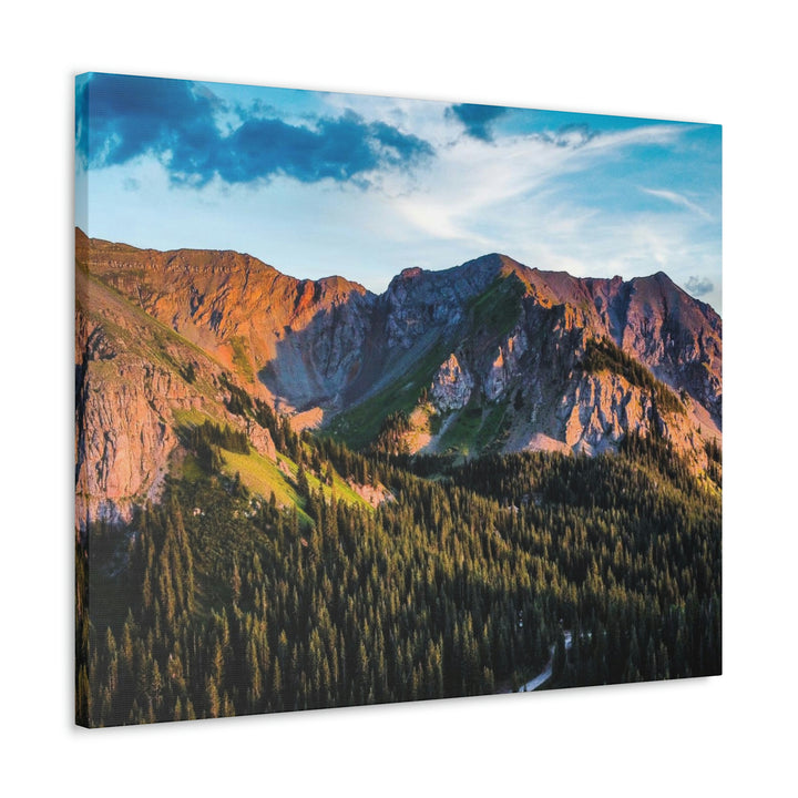 Fading Mountain Light - Canvas