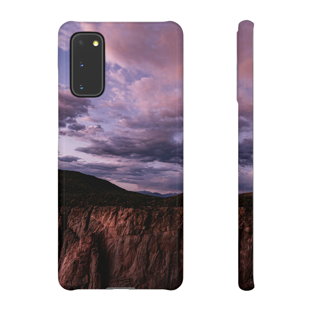 Painted Wall at Sunset Part 3 - Phone Case