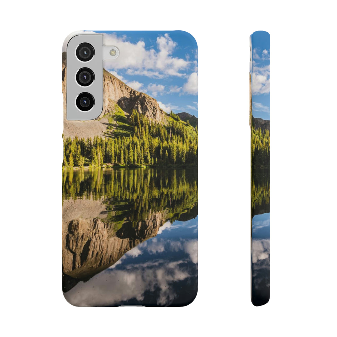 Mountain Scene Reflected - Phone Case