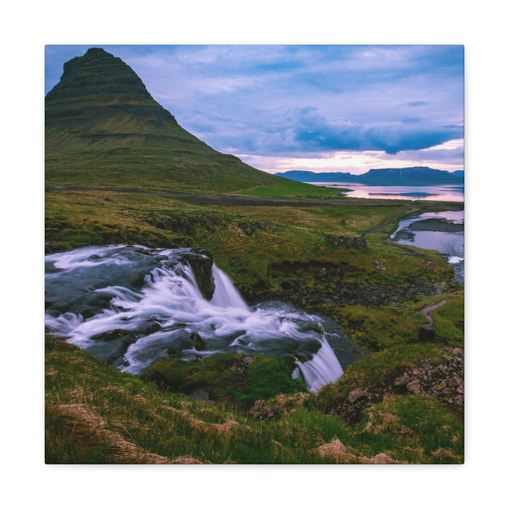 An Icelandic Sunset - Canvas