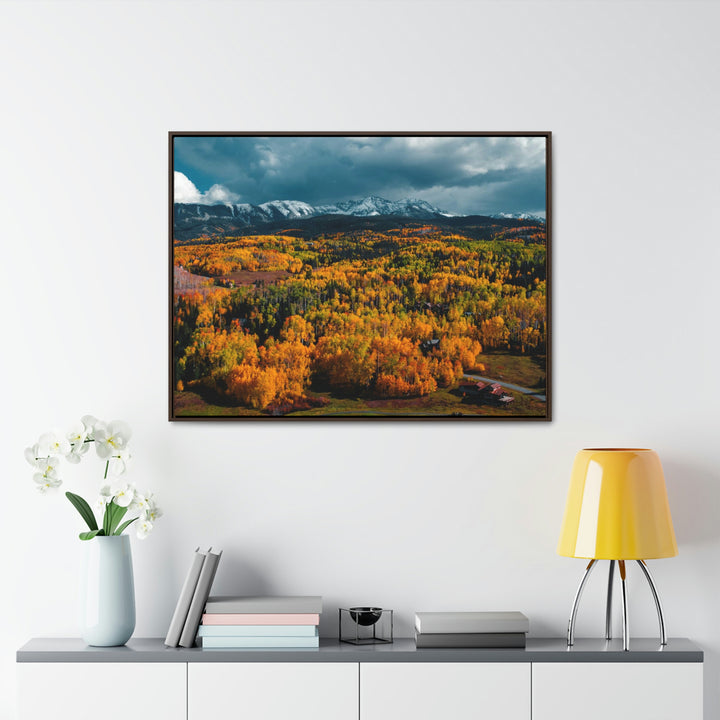 Golds of Autumn - Canvas with Frame