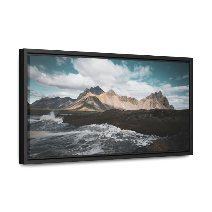 Crashing Sea - Canvas with Frame