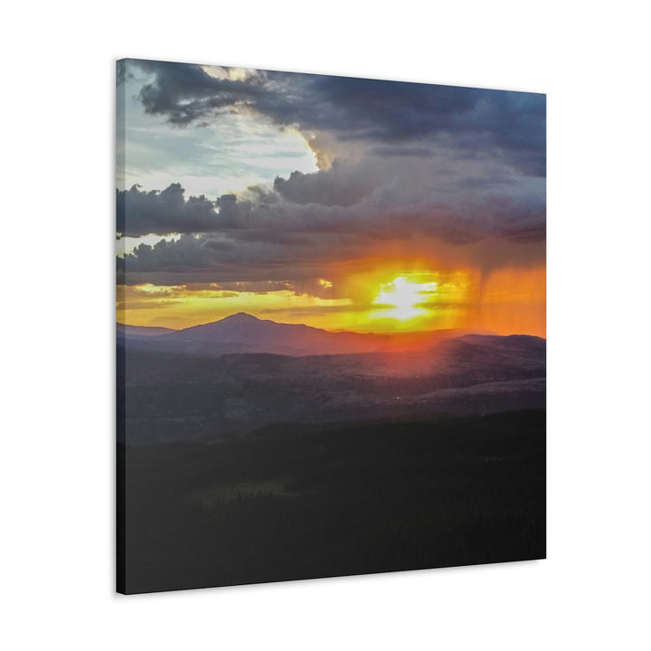 Rainy Sunset - Canvas