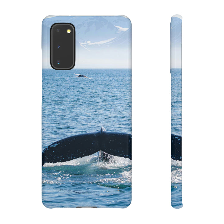 A Whale and A Mountain - Phone Case