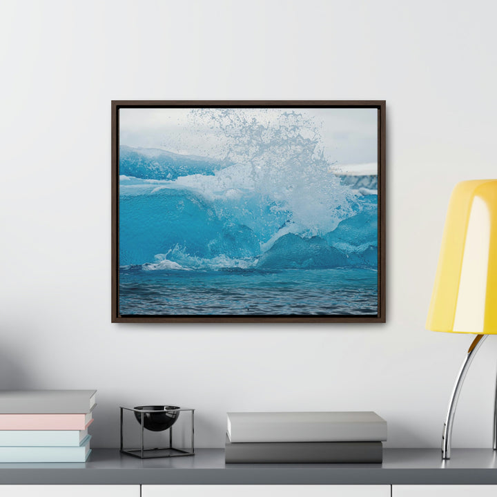 Freezing Splash - Canvas with Frame