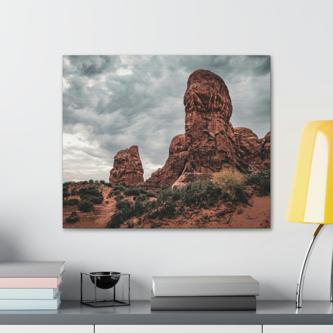 Dramatic Rocks - Canvas